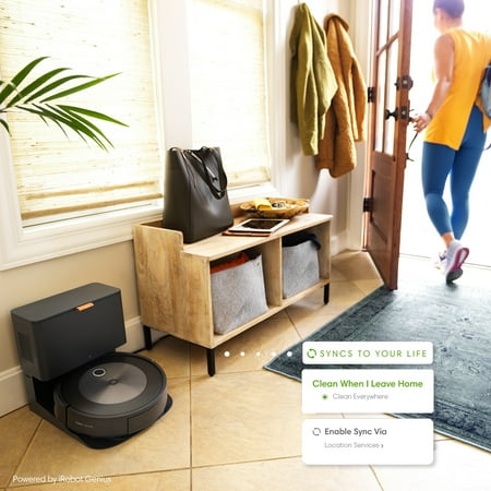 iRobot Roomba j7+ (7550) Wi-Fi Connected Robot Vacuum with Automatic Dirt Disposal - Graphite