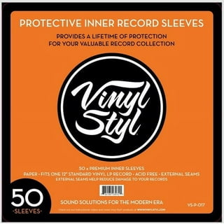 100 LP Vinyl Record Inner Sleeves Heavy Stock Ivory White Paper Rounded  Corners Protective 33 RPM 12 Record Sleeves 80 GSM Covers Provide Your LP  Collection with the Proper Protection 