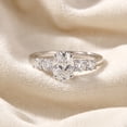 thumbnail image 6 of Pompeii 1 1/2Ct TW Oval Cut Engagement Ring 14k White Gold Lab Grown (G/H,VS1-VS2), 6 of 7