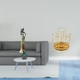 thumbnail image 2 of Figura de mujer africana con soporte para tazas, estatua de resina, adorno giratorio de hierro, ideal para decorar el hogar, la oficina o cualquier ha, 2 of 8