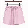 thumbnail image 3 of Sngxgn Women's High Waisted Stretchy Casual Shorts Casual Shorts(Pink,XXL), 3 of 4