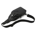 thumbnail image 3 of Bolso de hombro para hombre, bolso de pecho, moderno, con cable de datos enlazable, bolso de locomotora para deportes al aire libre, 3 of 6