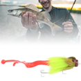thumbnail image 4 of Leurre de Pêche, Simulation Pêche Appât de Pêche en Résine avec Double Hameçon pour Leurre de Poisson, 4 of 7