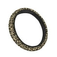 thumbnail image 6 of Renewold 15" Steering Wheel Covers for Car SUV Truck, Universal Auto Accessories Decor for Women Girls Men, Leopard Print Khaki, 6 of 6