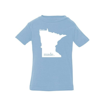 

Made In Minnesota T-Shirt Infant -Smartprints Designs 18 Months