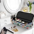 thumbnail image 6 of Hair Tools Travel Bag Heat-Resistant Curling Iron Organizer Bag with Detachable Heatproof Mat Travel Storage Case Charming Christmas Scene, 6 of 8