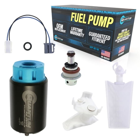 Quantum Intank EFI Fuel Pump w/ Regulator for Yamaha Grizzly 700 (YFM700 / YFM70G) 2007-2021, Replaces 3B4-13907-10-00