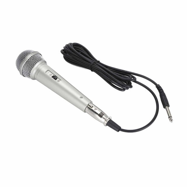 Handheld Microphone, Wired Dynamic Microphone With 6.35mm Jack, Professional Karaoke Microphone For Singing