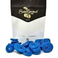 thumbnail image 2 of SweetGourmet Blue Raspberry Flavored Licorice Wheels | Italian Bulk Licorice Candy | 1 Pound, 2 of 7
