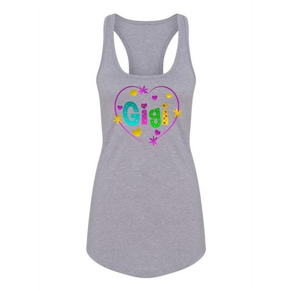 Love Gigi Racerback Tank Women -SPIdeals Designs, Female x-Small