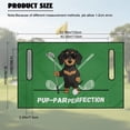thumbnail image 7 of Yuyamidu Funny Dachshund Golf Cart Seat Covers Golf Print Club Car Seat Covers for Golf Carts for 2-Person Seats Heavy Duty Sun Resistant Accessories Protect Your Golf Cart, Green, 7 of 7