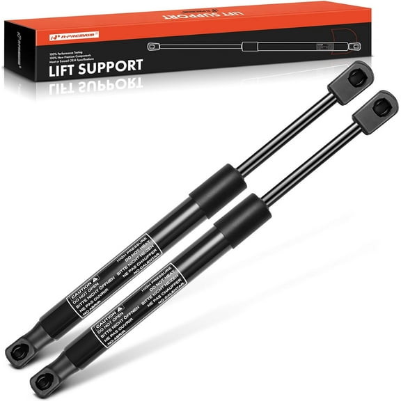 A-Premium Rear Trunk Lift Supports Shock Struts Compatible with Ford Taurus 2010-2019 Without Spoiler 2-PC Set