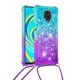 thumbnail image 2 of Funda para Xiaomi Redmi Note 9S/Redmi Note 9 PRO Brillantina Líquida Divertida Reluciente y con Cristales en Movimiento Cuerpo Cruzado con Cordón Ajustable, 2 of 5