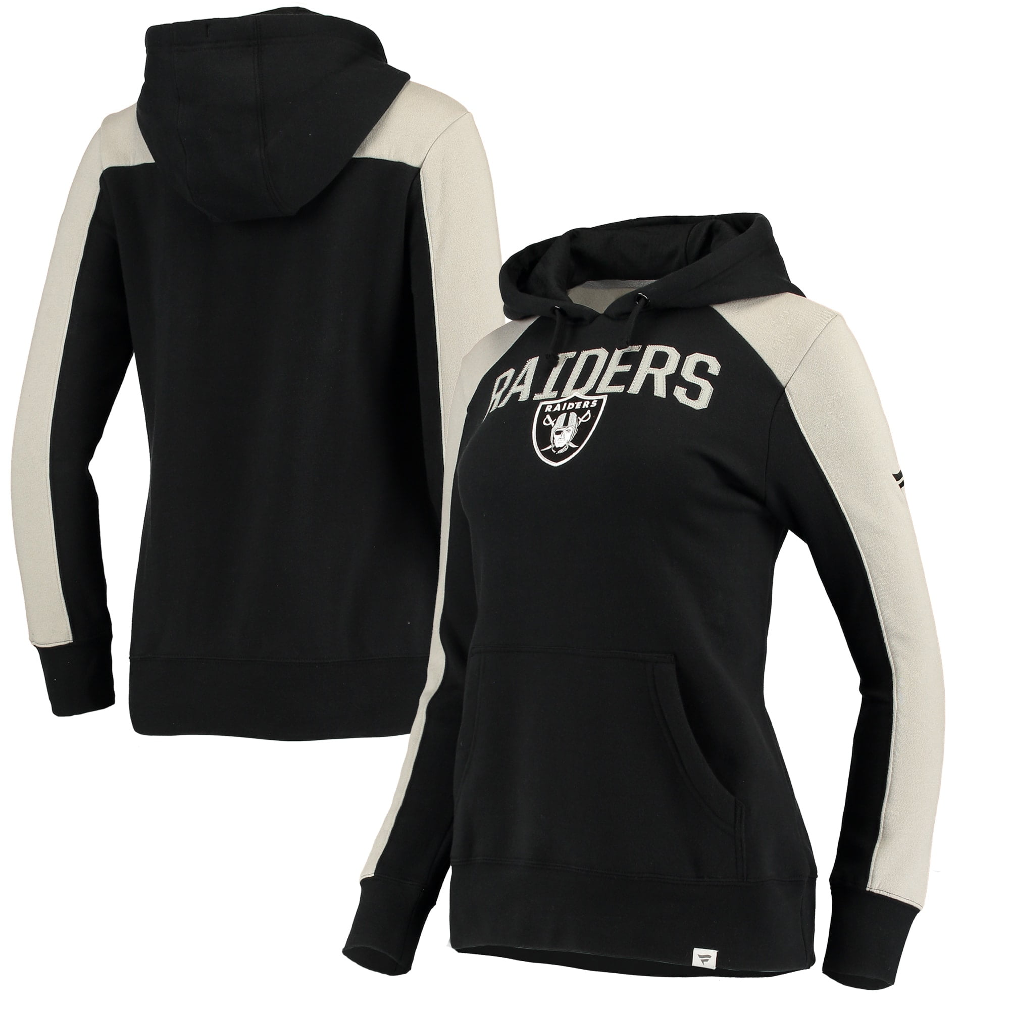Las Vegas Raiders NFL Pro Line by Fanatics Branded Women's Wordmark Iconic Fleece Pullover