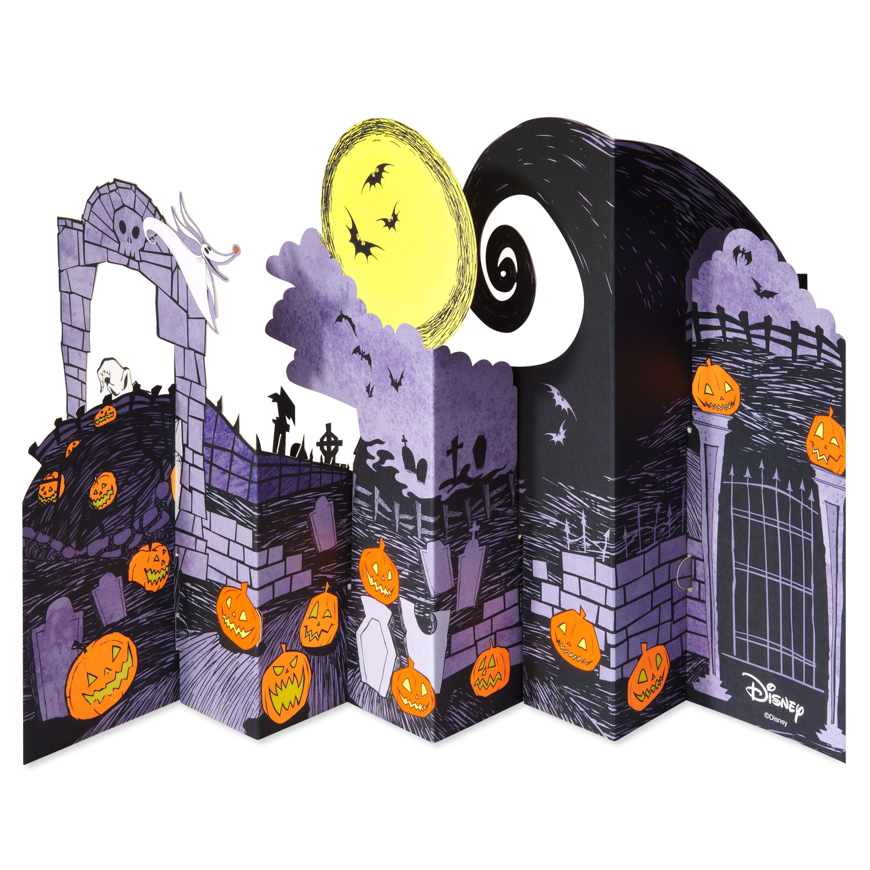 American Greetings Disney's Nightmare Before Christmas Halloween Pop Up Card (Hope It's A Scream)