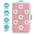 thumbnail image 5 of Dessert Ice Cream Sweet Treats Food Pattern Summer Colorful Dog Food Mat Absorbent Waterproof Non-Slip Durable Pet Feeding Mat, 5 of 7