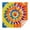 Colorful Rainbow Tie, variant on Colorful Cloud Star Tie Dye Pattern Square Tablecloth,Waterproof Square Table Cover,Wipeable Spillproof Washable Table Cover for Home Kitchen Party Decor 42"X42"(107x107cm)