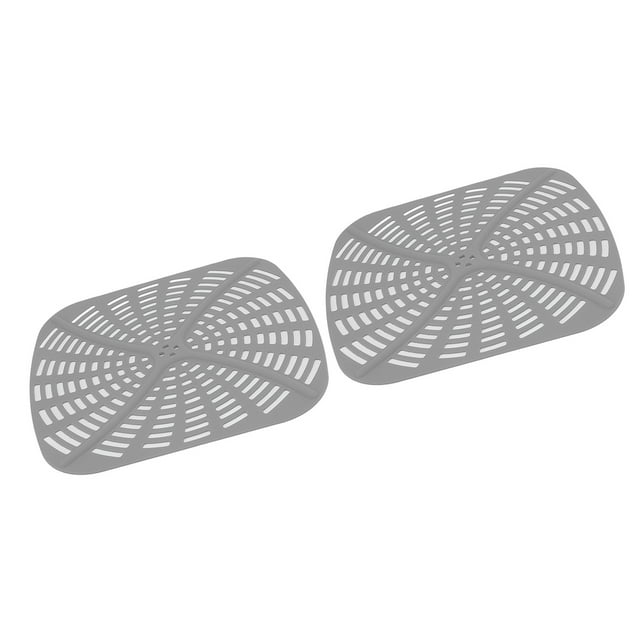 Remplacement de la Friteuse, Résistant à la Chaleur Réutilisable au Lave-Vaisselle, Doublure de Friteuse en Silicone à Ajustement Parfait pour la Cuisine à la Maison Rouge, Noir, Gris, Bleu