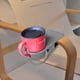 thumbnail image 4 of Portavasos creativo Rawiri para agua, vaso para beber para el hogar, la oficina, la mesa, el escritorio, con clip grande, para agua, bebidas, refrescos y café, 4 of 8