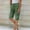 Green, variant on TRUBKH Bermuda Shorts for Women,knee Length Shorts Women,long Shorts for Women,skinny Jeans for Women,shorts for Women,linen Shorts for Knee Length Shorts Athletic Beach Shorts Army Green L