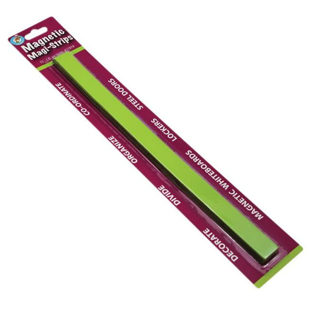 Ashley Productions ASH11019-6 Magnétique Magi-Strips, Vert Lime - Lot de 6