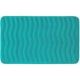 thumbnail image 1 of Bounce Comfort Waves Premium Memory Foam Bath Mat, 1 of 3