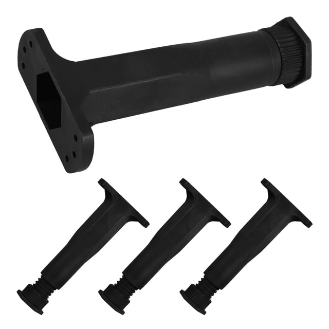 BEADCEST 1Jgo Soporte Ajustable De Patas Negras Para Compatible Con Varias Medidas