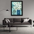 thumbnail image 3 of Kait Roberts 19x24 Black Modern Wood Framed Wall Art Titled - White Flowers for Patricia, 3 of 6