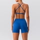 thumbnail image 5 of Sujetador deportivo con espalda abierta para mujer, con tirantes, para yoga y running, poliéster/spandex, sujeción media, S-XL, 5 of 8