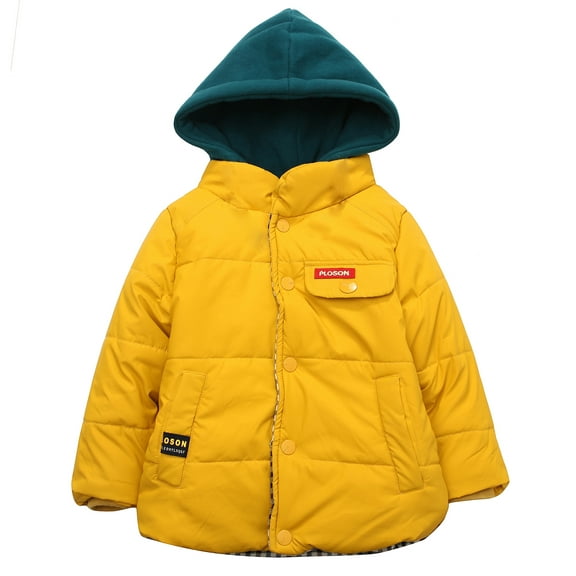 Richie House Boys' Padding Jacket with Attached Hood RH1334-A-3/4