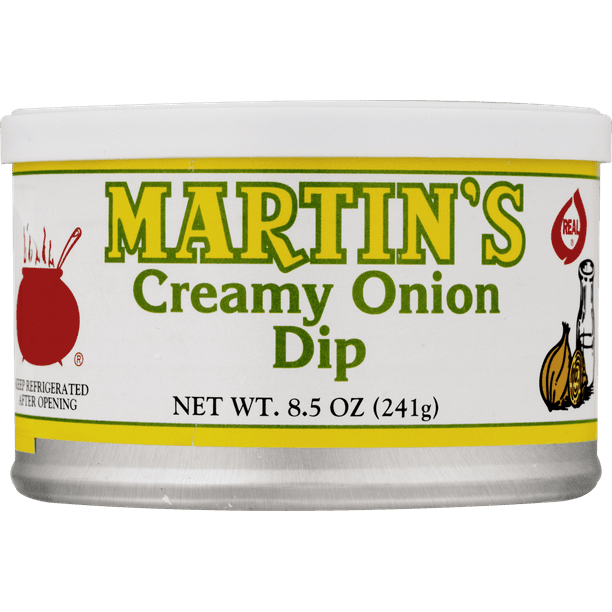 Download Martin's Creamy Onion Dip 8.5 oz. Can (3 Cans) - Walmart ... Yellowimages Mockups