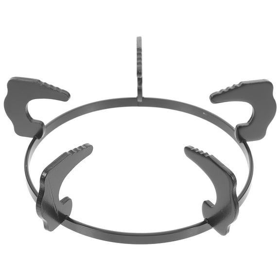 MIPCASE Kitchen Use Gas Stove Rack Black Cast Iron 1Set