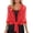 Red, variant on Women's Sun Protection Jacket Lace Mesh Crochet Clothing Lightweight Summer Sun Cover Up Shirt Red M