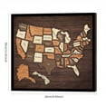 thumbnail image 2 of USA Travel Map,Wooden USA Map Puzzle, Perfect For Couples and Families Gift, 2 of 6