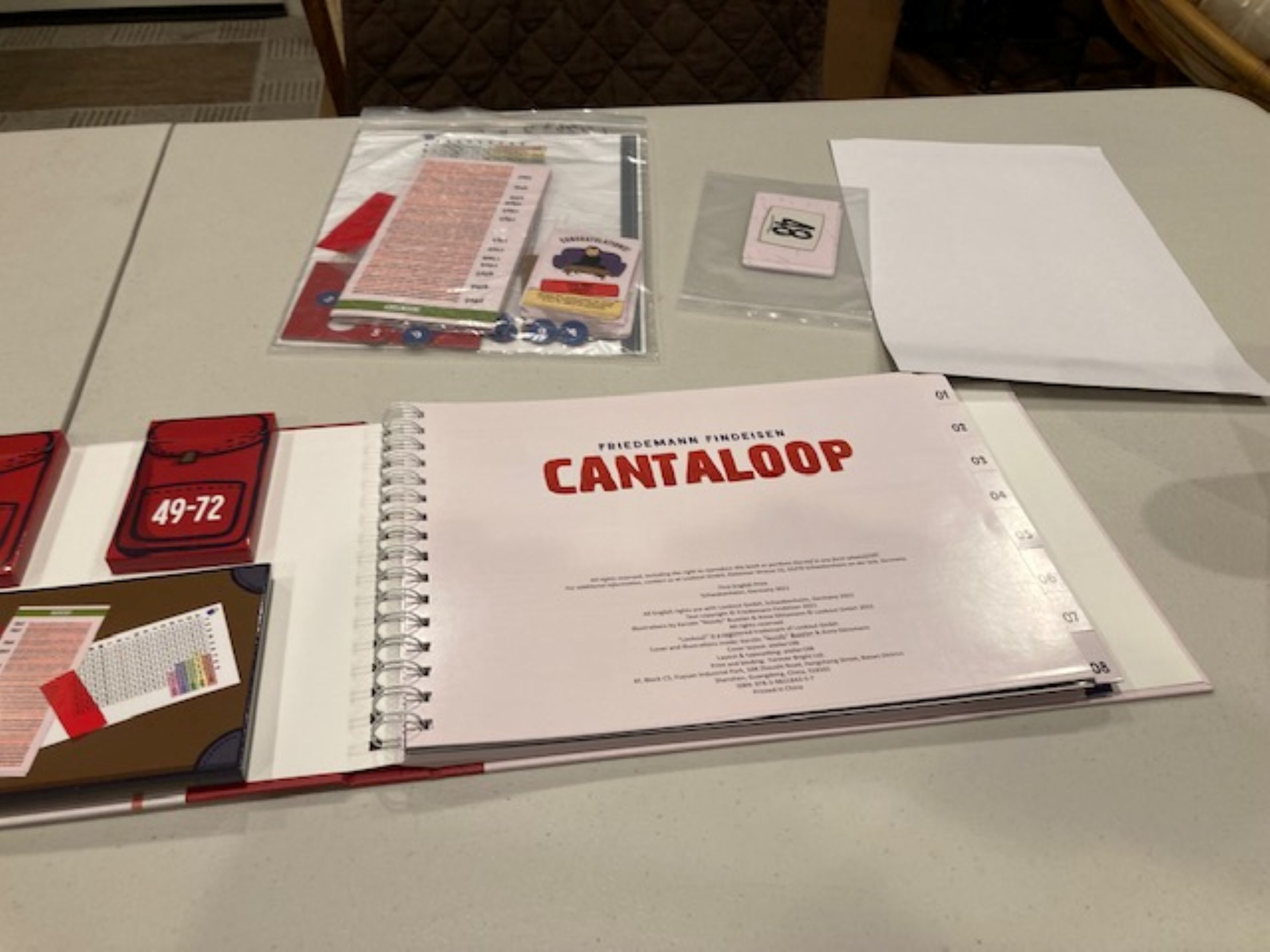 Cantaloop Interactive Game, Book 3: Against All Odds for Ages 16+, from Asmodee