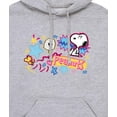 thumbnail image 3 of Peanuts - Snoopy and Woodstock 90S Doodles - Men's Pullover Hoodie, 3 of 6