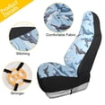 thumbnail image 3 of ALAZA Whales Car Seat Covers 2 PCs Universal Auto Front Seats Interior Protector, 3 of 7