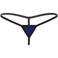 thumbnail image 1 of Womens Low Waist Micro Thong Sexy G-string Elastic Waistband T-back Underwear Bikini Bottom Swimsuit Beachwear Honeymoon GiftOne Size Gong Bohan LED, 1 of 2