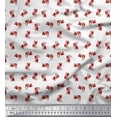 thumbnail image 1 of Soimoi Velvet Fabric Bubbles & Fish Ocean Decor Fabric Printed Yard 58 Inch Wide, 1 of 2