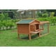 Aleko chicken rabbit hutch cage accrh Clearance