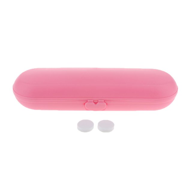 Estuche Para Cepillo De Dientes Eléctrico Zulema Protector De Soporte De Almacenamiento Para Viaje Rosado
