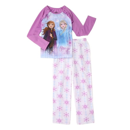 Frozen 2 Girl's Ana & Elsa 2-Piece Pajama Set (Little Girls & Big Girls)