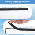 thumbnail image 4 of Uxcell Rubber Edge Trim Guard 19.7 ft x 0.71 inch x 0.59 inch U Channel Edge Protector Seal Strip with Metal Clip Black, 4 of 6