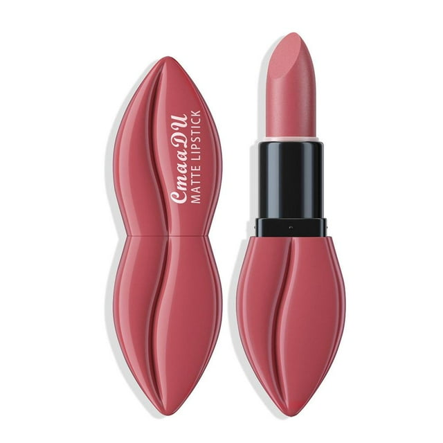 Ruifaya Lápiz labial mate aterciopelado de larga duración, resistente al agua, maquillaje de moda K7