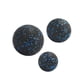 thumbnail image 1 of 3 pelotas de masaje, suministros de equipo de pelotas de yoga, masajeador de espalda y pies para Azul negro, 1 of 8
