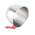 thumbnail image 4 of Tazón de acero inoxidable con asa, antideslizante, profundo, resistente a salpicaduras, para batir huevos y servir ensaladas, 3600 ml, 4 of 14