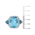 thumbnail image 2 of Everly Women's Topaz 14k White Gold Ring, 2 of 6