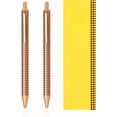 thumbnail image 1 of wqlpp-Ballpoint Pens Fine Point Pen For Note Taking Black Ink Retractable Pens Set For Women, 1 of 4