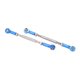 thumbnail image 1 of Varillas De Amarre De La Barra De Enlace De La Dirección Delantera, Varillas De Amarre De La Barra De Enlace De La Dirección De Acero Inoxidable Azul Para 1/7 RC Car Para YLSHRF Steering Link Rod Tie Rods for 1/7 RC Car, 1 of 8