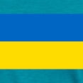 thumbnail image 3 of CafePress - Ukraine Flag T Shirt - Womens Tri-blend T-Shirt, 3 of 4